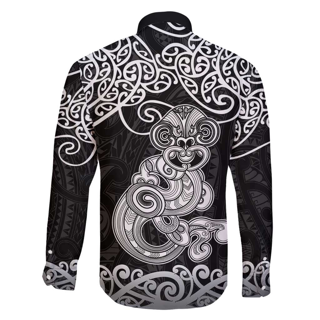 Te Reo Maori Tiki Inspired Art Family Matching Mermaid Dress and Hawaiian Shirt LT9 - Polynesian Pride