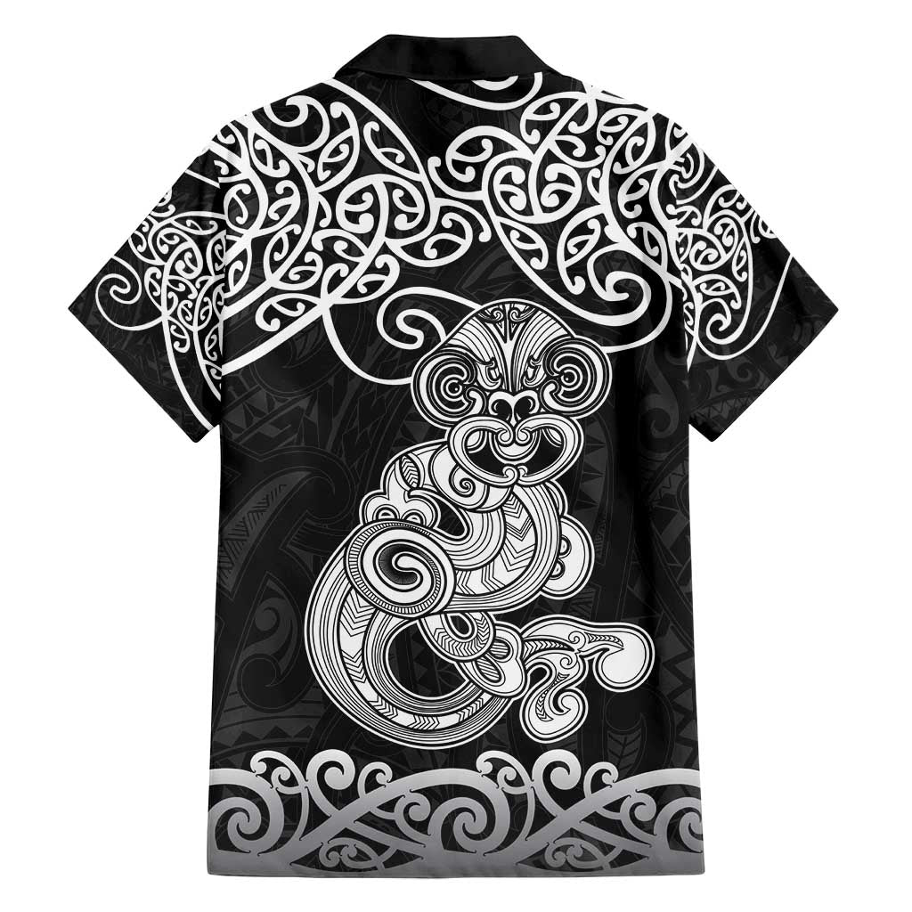 Te Reo Maori Tiki Inspired Art Family Matching Tank Maxi Dress and Hawaiian Shirt LT9 - Polynesian Pride