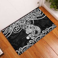 Te Reo Maori Tiki Inspired Art Rubber Doormat