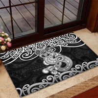 Te Reo Maori Tiki Inspired Art Rubber Doormat