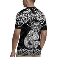 Te Reo Maori Tiki Inspired Art Rugby Jersey
