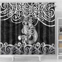 Te Reo Maori Tiki Inspired Art Shower Curtain LT9 - Polynesian Pride
