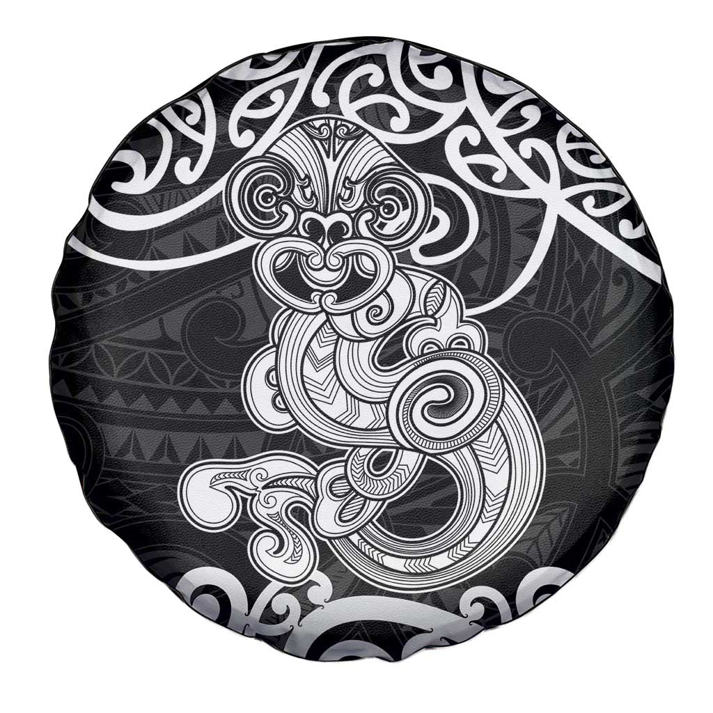 Te Reo Maori Tiki Inspired Art Spare Tire Cover