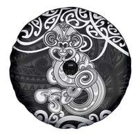Te Reo Maori Tiki Inspired Art Spare Tire Cover