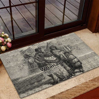 Whanau Maori Language Rubber Doormat Te Reo Maori Inspired Art