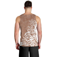 Polynesian Sunset Plumeria Men Tank Top Pacific Island Tribal Nude Style LT9 - Polynesian Pride