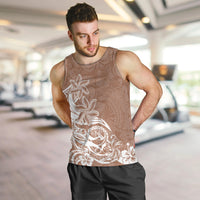 Polynesian Sunset Plumeria Men Tank Top Pacific Island Tribal Nude Style LT9 - Polynesian Pride