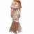 Polynesian Sunset Plumeria Mermaid Dress Pacific Island Tribal Nude Style LT9 - Polynesian Pride