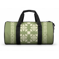 Hawaiian Quilt Pattern Duffle Bag Lime Hawaii Culture Tropical LT9 One size Lime - Polynesian Pride