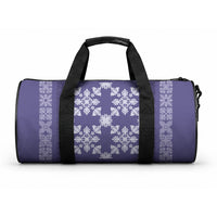 Hawaiian Quilt Pattern Duffle Bag Purple Hawaii Culture Tropical LT9 One size Purple - Polynesian Pride