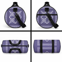 Hawaiian Quilt Pattern Duffle Bag Purple Hawaii Culture Tropical LT9 - Polynesian Pride