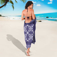 Hawaiian Quilt Pattern Sarong Purple Hawaii Culture Tropical - Polynesian Pride