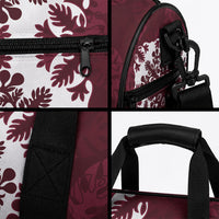 Palm Leaf Quilt Pattern Duffle Bag Hawaii Culture Floral LT9 - Polynesian Pride