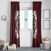 Palm Leaf Quilt Pattern Window Curtain Hawaii Culture Floral LT9 - Polynesian Pride