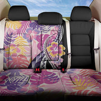 Aloha Vintage Hibiscus Lei Seamless Pattern Back Car Seat Cover LT9 One Size Pink - Polynesian Pride