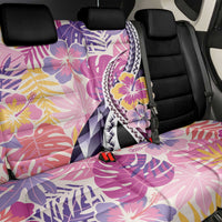 Aloha Vintage Hibiscus Lei Seamless Pattern Back Car Seat Cover LT9 - Polynesian Pride