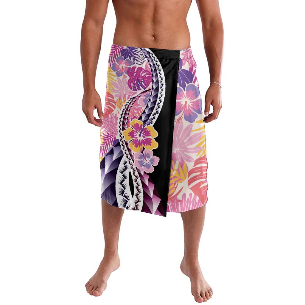 Aloha Vintage Hibiscus Lei Seamless Pattern Lavalava - Polynesian Pride