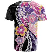Aloha Vintage Hibiscus Lei Seamless Pattern T Shirt - Polynesian Pride