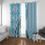 Aloha Vintage Palaka Floral Hawaiian Quilt Window Curtain Uliuli Motif - Polynesian Pride