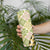 Aloha Vintage Palaka Floral Hawaiian Quilt Skinny Tumbler Omaomao Motif - Polynesian Pride