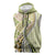 Aloha Vintage Palaka Floral Hawaiian Quilt Sleeveless Zip Hoodie Omaomao Motif - Polynesian Pride