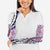 Aloha Vintage Palaka Floral Hawaiian Quilt Arm Sleeves Akala Motif - Polynesian Pride