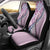Aloha Vintage Palaka Floral Hawaiian Quilt Car Seat Cover Akala Motif - Polynesian Pride
