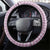 Aloha Vintage Palaka Floral Hawaiian Quilt Steering Wheel Cover Akala Motif - Polynesian Pride