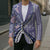 Aloha Vintage Palaka Floral Hawaiian Quilt Blazer Poni Motif - Polynesian Pride