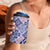 Aloha Vintage Palaka Floral Hawaiian Quilt 4 in 1 Can Cooler Tumbler Poni Motif - Polynesian Pride