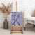 Aloha Vintage Palaka Floral Hawaiian Quilt Canvas Wall Art Poni Motif - Polynesian Pride