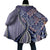 Aloha Vintage Palaka Floral Hawaiian Quilt Cloak Poni Motif - Polynesian Pride