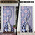 Aloha Vintage Palaka Floral Hawaiian Quilt Door Cover Poni Motif - Polynesian Pride