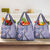 Aloha Vintage Palaka Floral Hawaiian Quilt Grocery Bag Poni Motif - Polynesian Pride