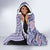 Aloha Vintage Palaka Floral Hawaiian Quilt Hooded Blanket Poni Motif - Polynesian Pride