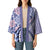 Aloha Vintage Palaka Floral Hawaiian Quilt Kimono Poni Motif - Polynesian Pride