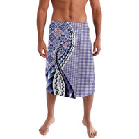 Aloha Vintage Palaka Floral Hawaiian Quilt Lavalava Poni Motif - Polynesian Pride