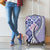 Aloha Vintage Palaka Floral Hawaiian Quilt Luggage Cover Poni Motif - Polynesian Pride