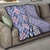 Aloha Vintage Palaka Floral Hawaiian Quilt Quilt Poni Motif - Polynesian Pride