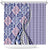 Aloha Vintage Palaka Floral Hawaiian Quilt Shower Curtain Poni Motif - Polynesian Pride