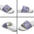 Aloha Vintage Palaka Floral Hawaiian Quilt Slide Sandals Poni Motif - Polynesian Pride