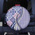 Aloha Vintage Palaka Floral Hawaiian Quilt Spare Tire Cover Poni Motif - Polynesian Pride