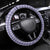 Aloha Vintage Palaka Floral Hawaiian Quilt Steering Wheel Cover Poni Motif - Polynesian Pride