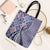 Aloha Vintage Palaka Floral Hawaiian Quilt Tote Bag Poni Motif - Polynesian Pride