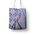 Aloha Vintage Palaka Floral Hawaiian Quilt Tote Bag Poni Motif - Polynesian Pride