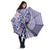 Aloha Vintage Palaka Floral Hawaiian Quilt Umbrella Poni Motif - Polynesian Pride