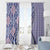 Aloha Vintage Palaka Floral Hawaiian Quilt Window Curtain Poni Motif - Polynesian Pride
