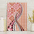 Aloha Vintage Palaka Floral Hawaiian Quilt Canvas Wall Art Ulaula Motif - Polynesian Pride