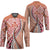 Aloha Vintage Palaka Floral Hawaiian Quilt Hockey Jersey Ulaula Motif - Polynesian Pride