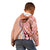 Aloha Vintage Palaka Floral Hawaiian Quilt Kid Hoodie Ulaula Motif - Polynesian Pride